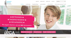 Desktop Screenshot of gymnasium-apeldoorn.nl